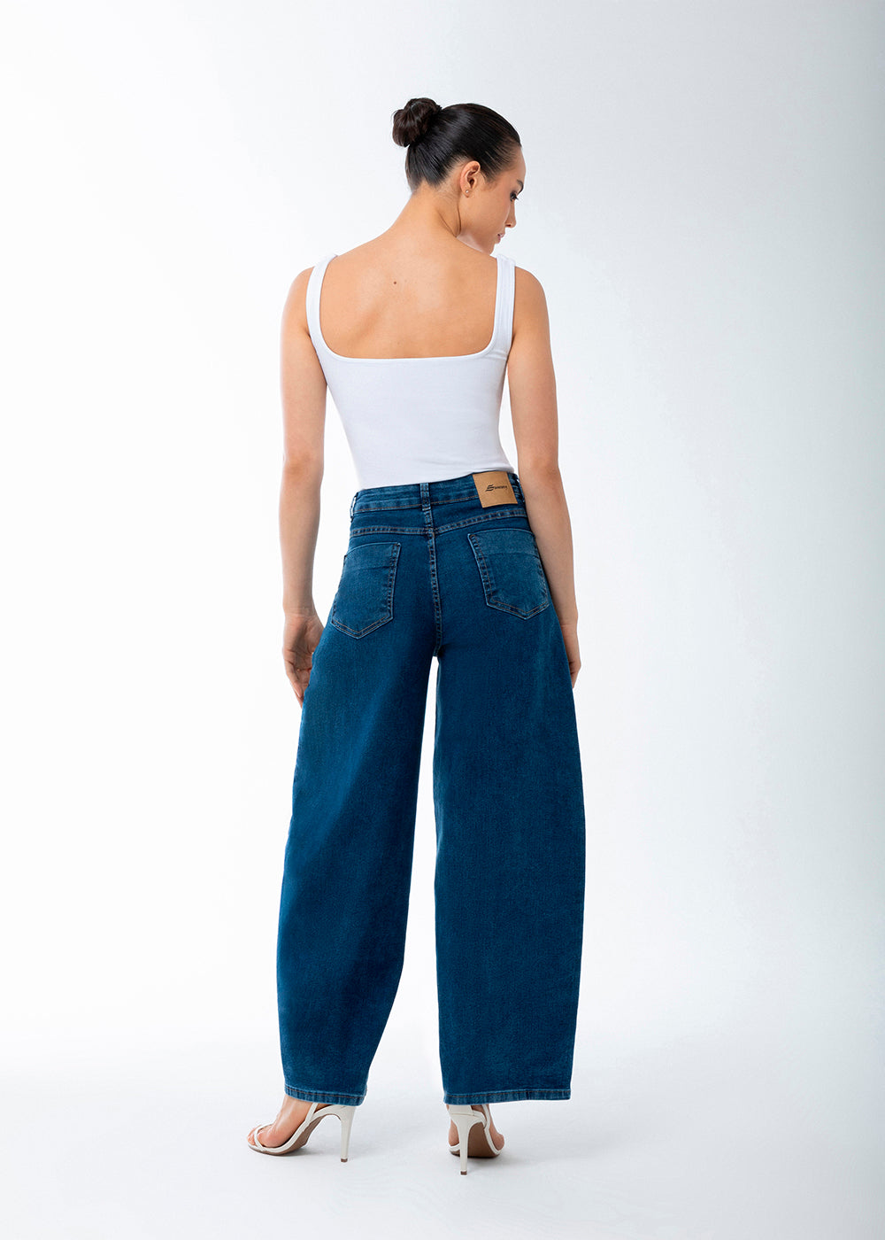 Calça Jeans Sawary Balloon - 283861 AZUL