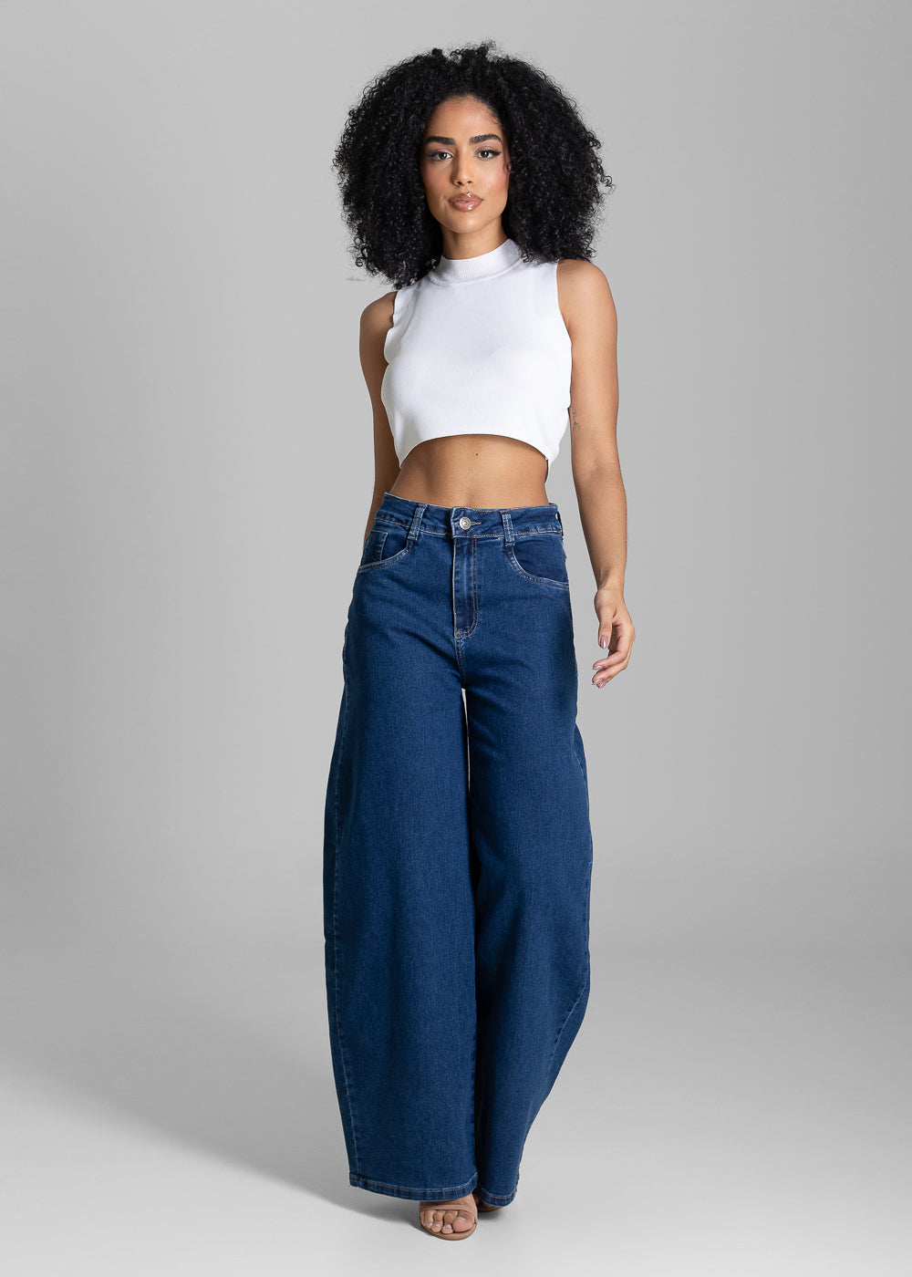 Calça Jeans Sawary Balloon - 283863 AZUL