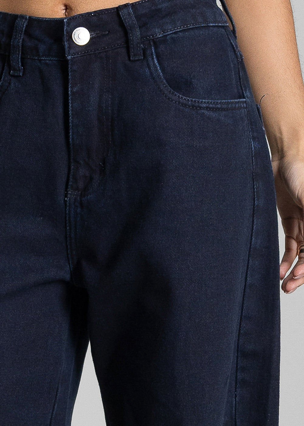 Calça Jeans Sawary Balloon - 283888 PRETO