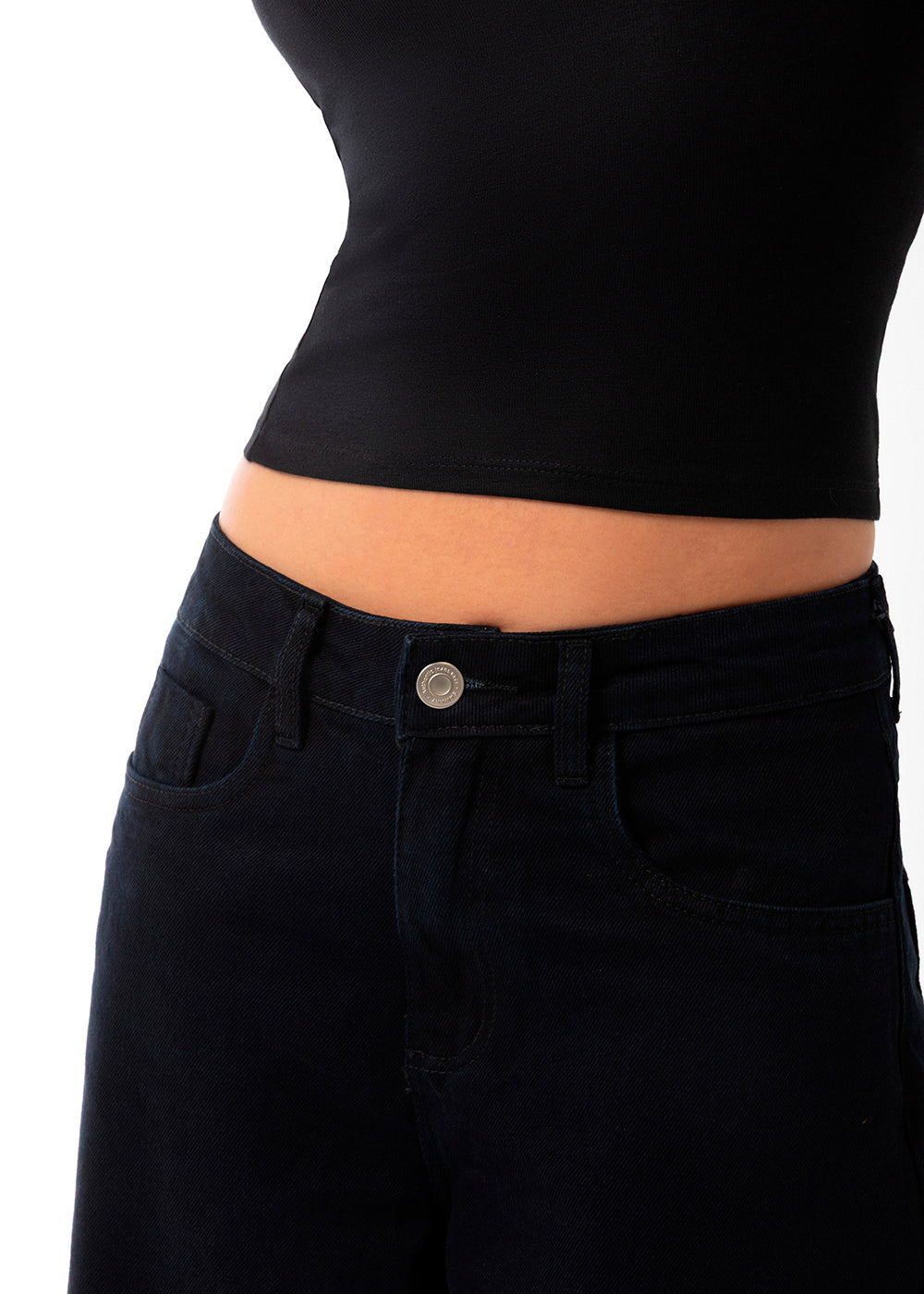 Calça Jeans Sawary Balloon - 283888 PRETO
