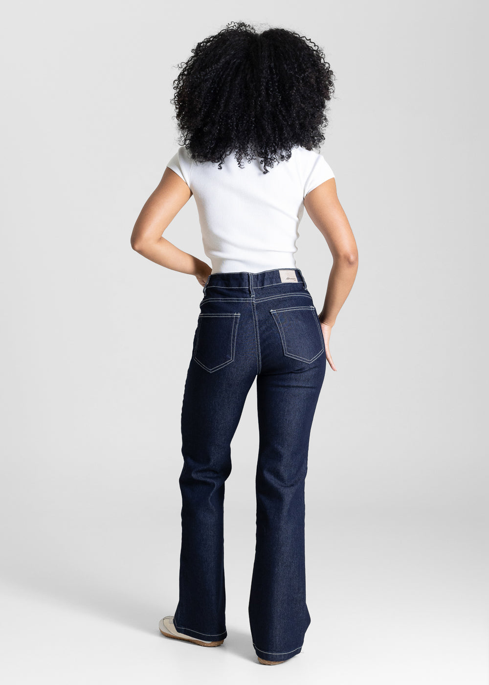Calça Jeans Sawary Boot Cut Petit - 283912 AZUL