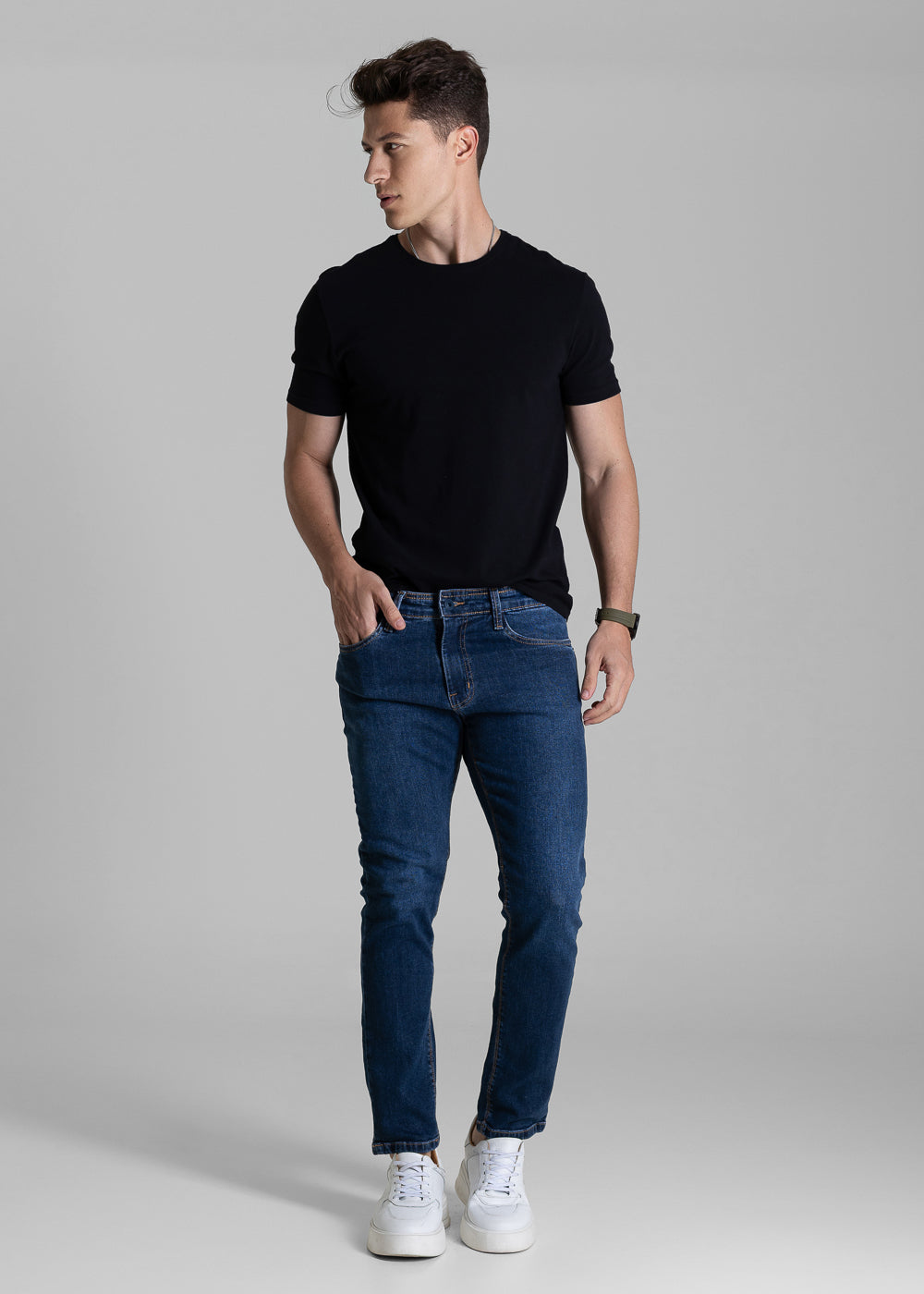 Calça Jeans Sawary 73 - 283951 AZUL
