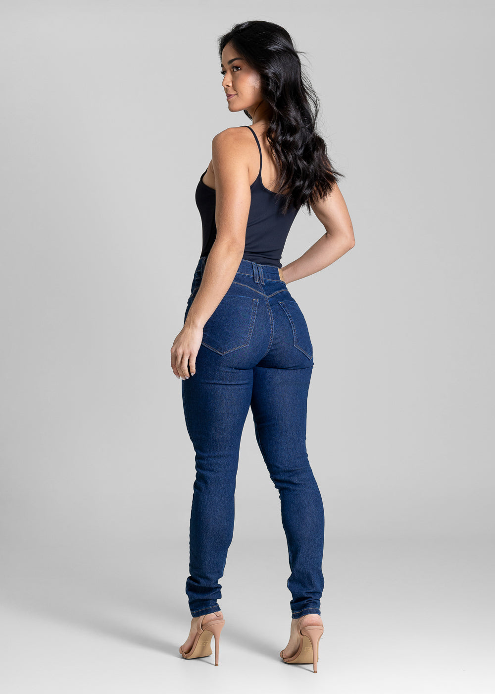 Calça Jeans Sawary Cigarrete - 283955 AZUL