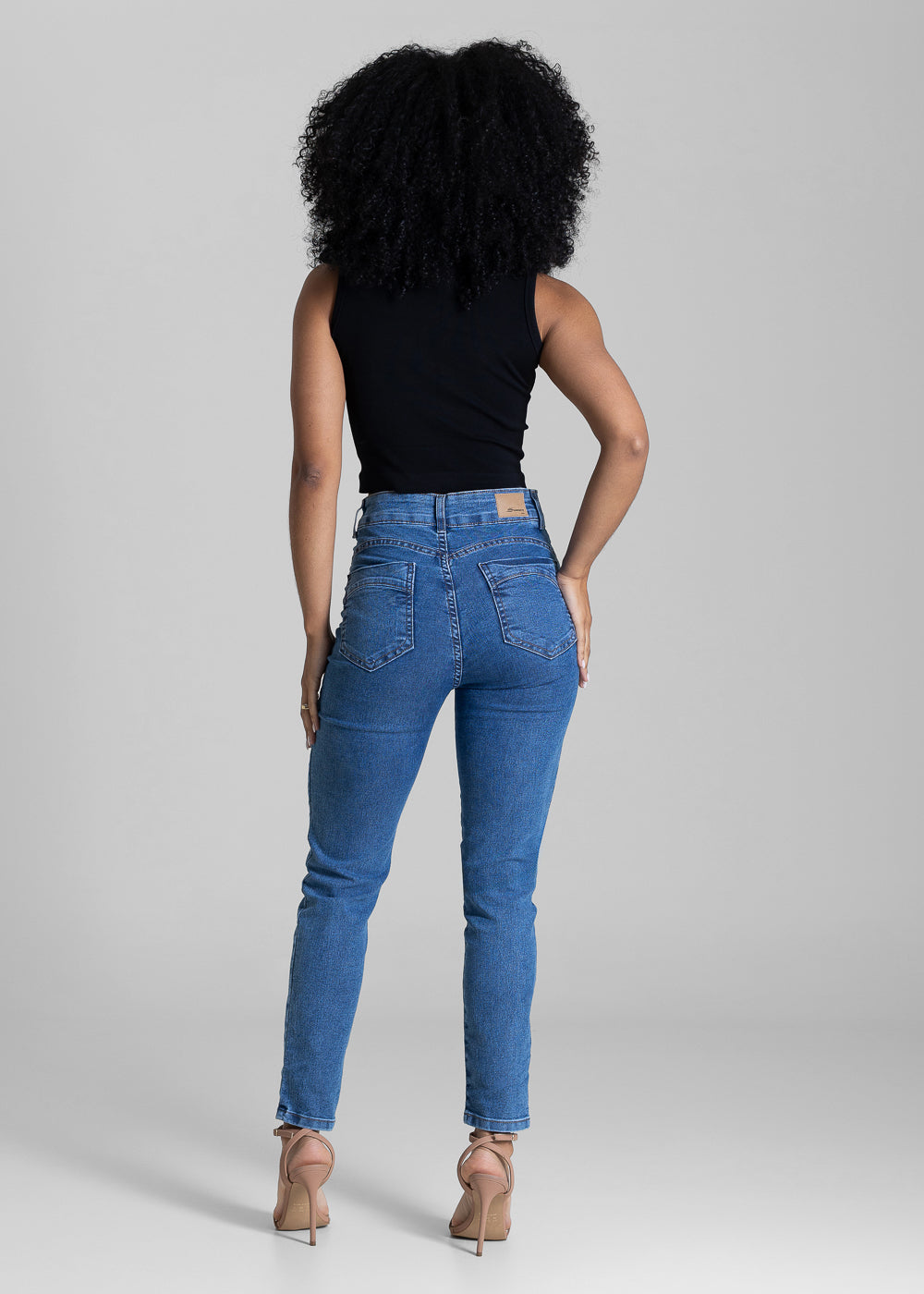 Calça Jeans Sawary Heart - 283958 AZUL