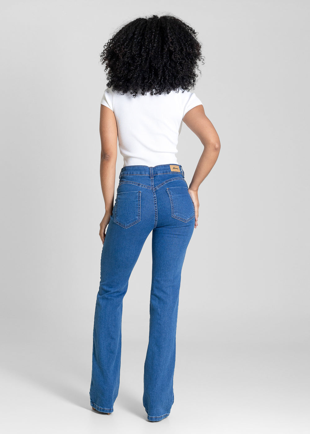 Calça jeans Sawary Boot Cut - 283959 AZUL