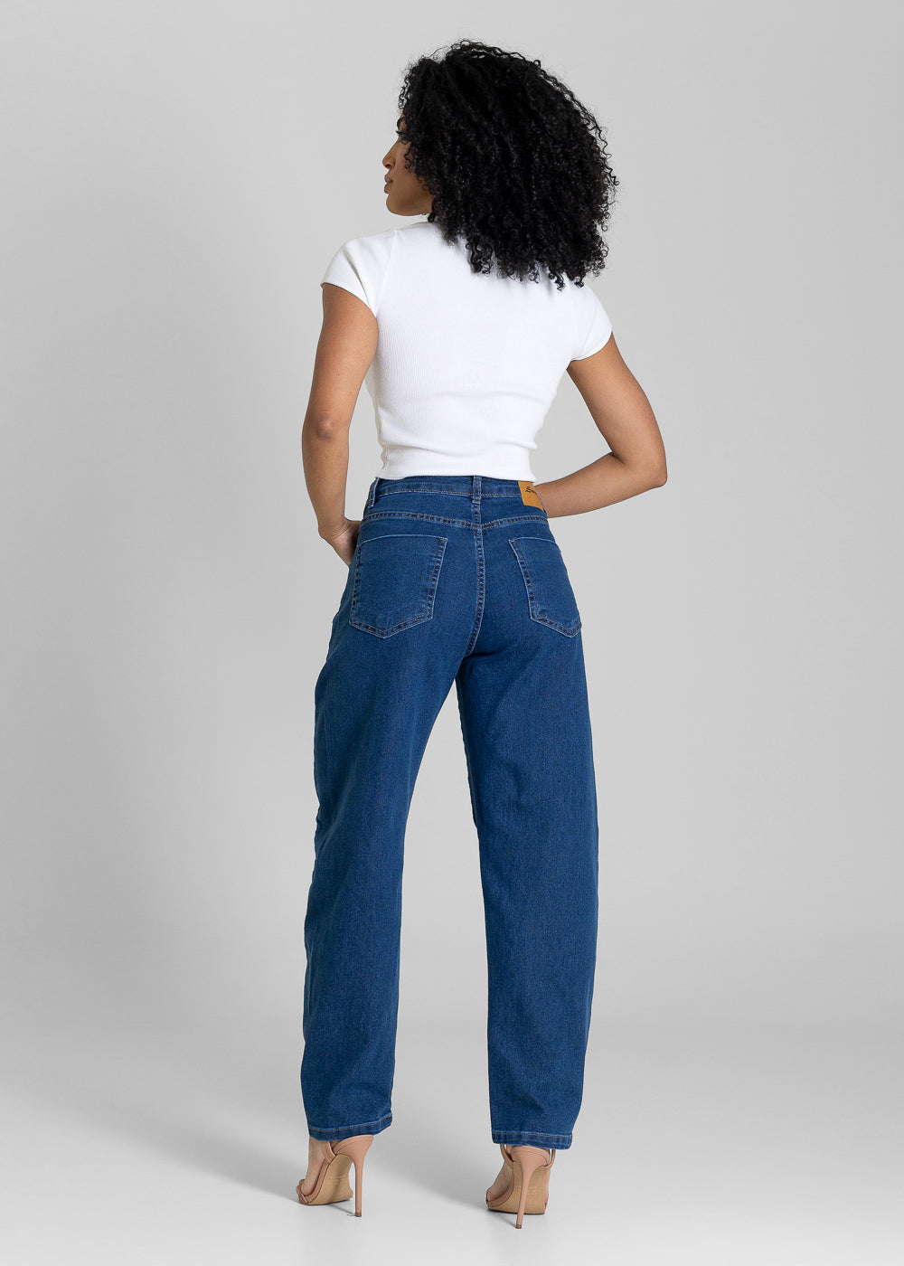 Calça Jeans Sawary Barrel - 283972 AZUL