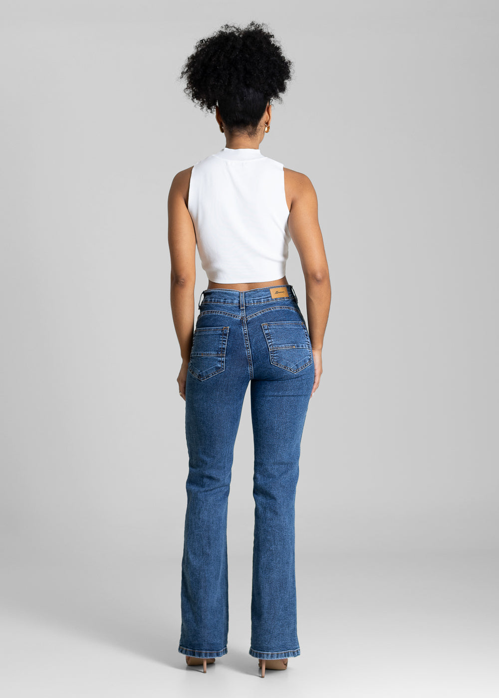 Calça Jeans Sawary Heart - 283995 AZUL