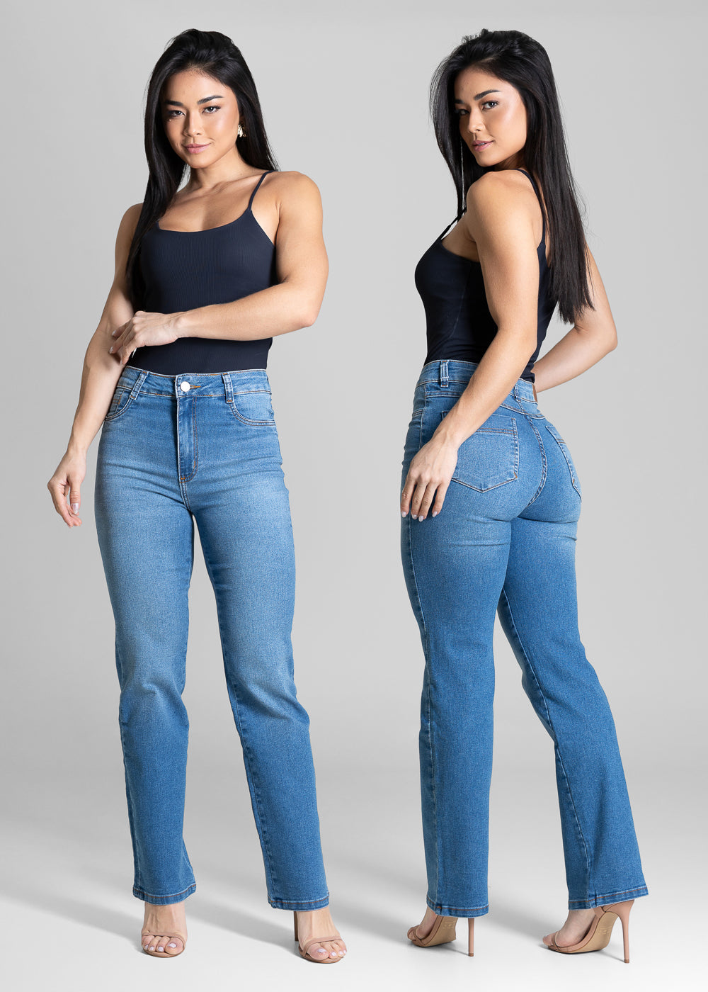 Calça Jeans Sawary Reta - 284017 AZUL