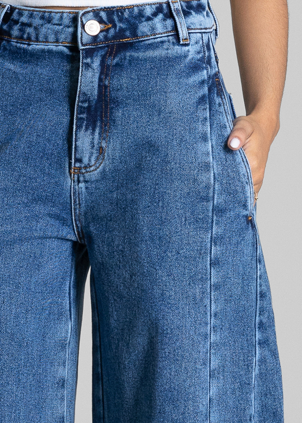 Calça Jeans Sawary Balloon - 284030 AZUL
