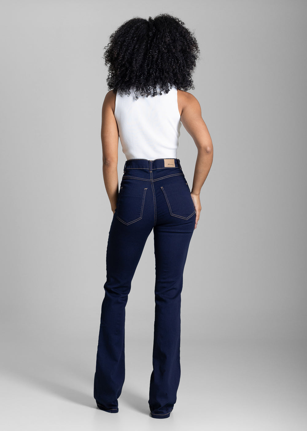 Calça Jeans Sawary Boot Cut - 284046 AZUL