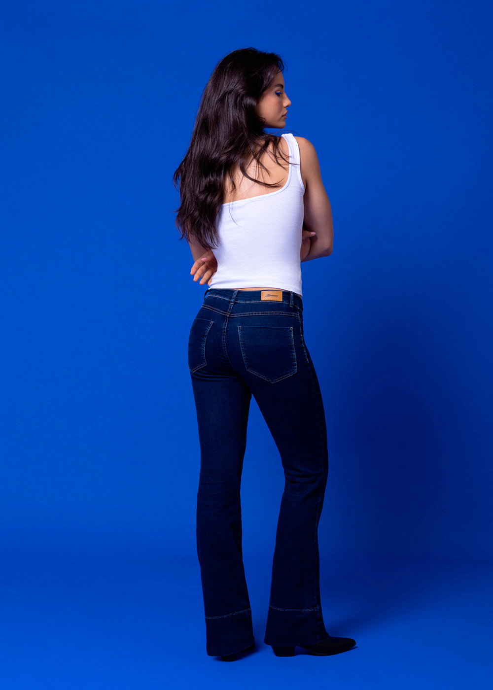 Calça Jeans Sawary Boot Cut - 284048 AZUL