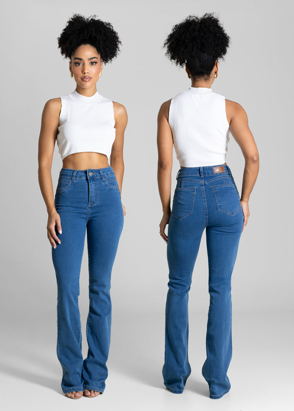 Calça Jeans Sawary Levanta Bumbum - 284091 AZUL