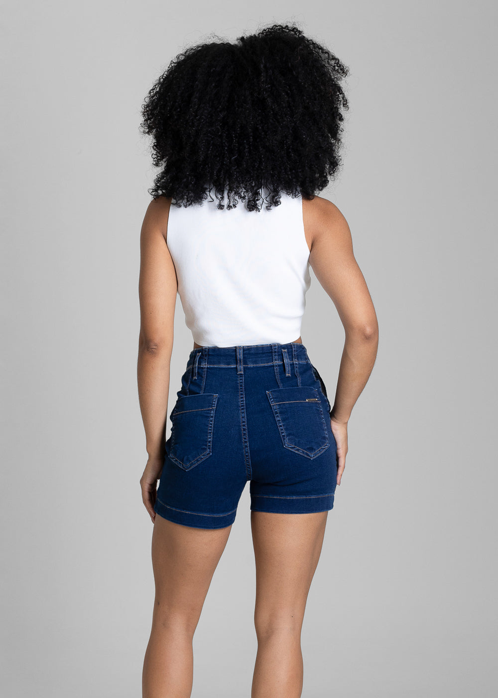 Shorts Jeans Sawary - 284098 AZUL