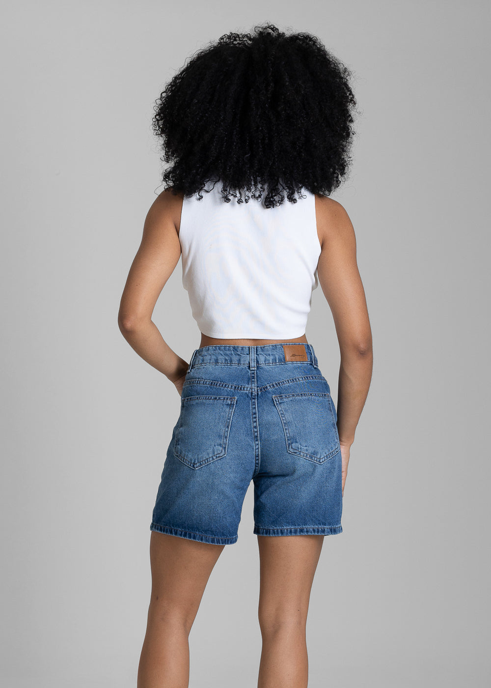 Shorts Jeans Sawary - 284103 AZUL