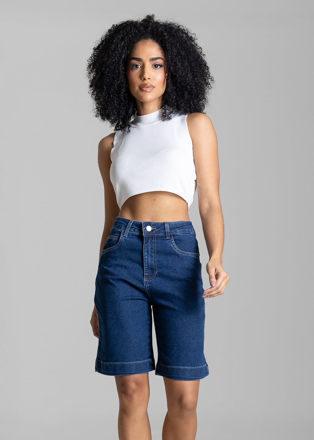 Bermuda Jeans Sawary - 284110 AZUL