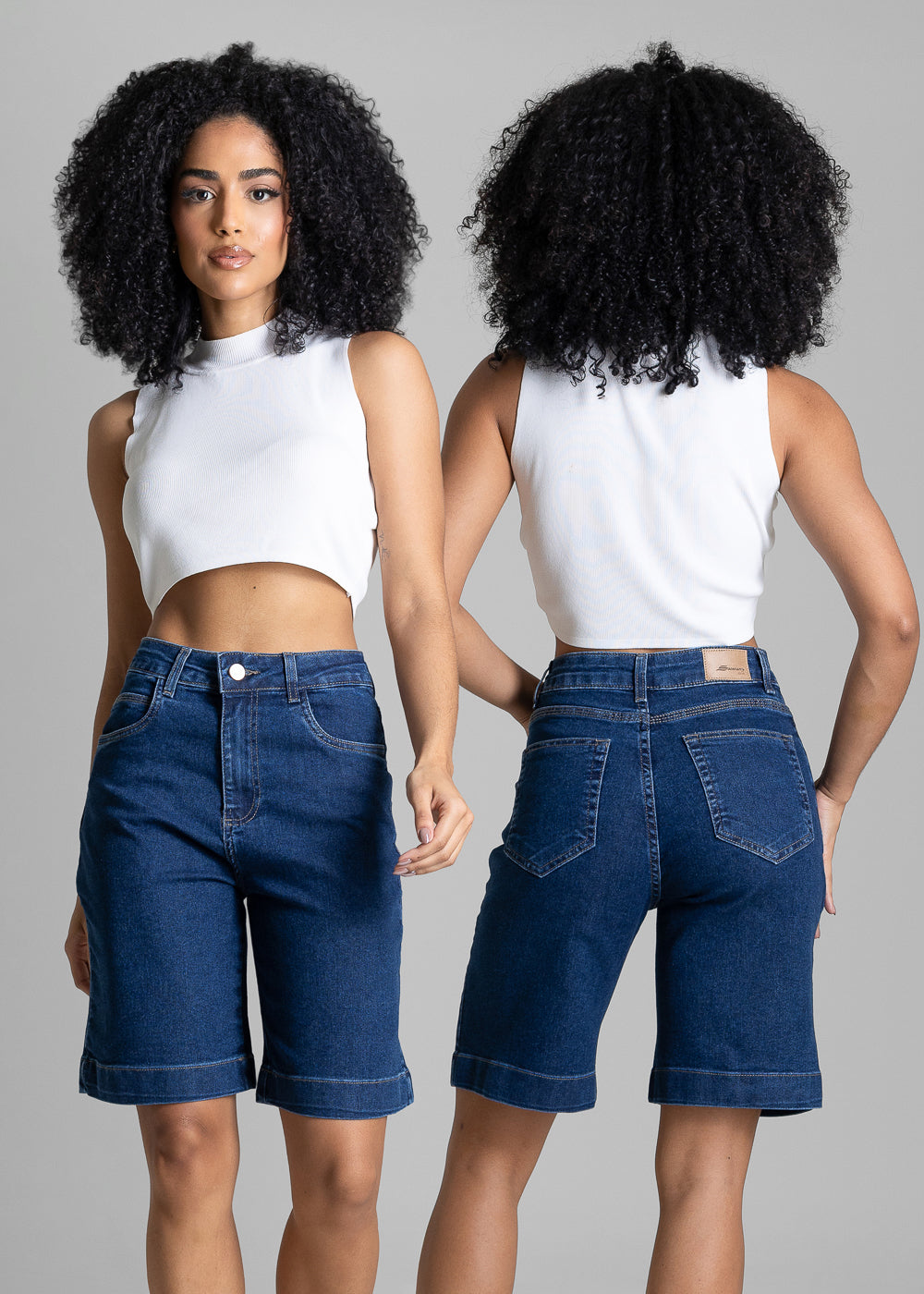 Bermuda Jeans Sawary - 284110 AZUL