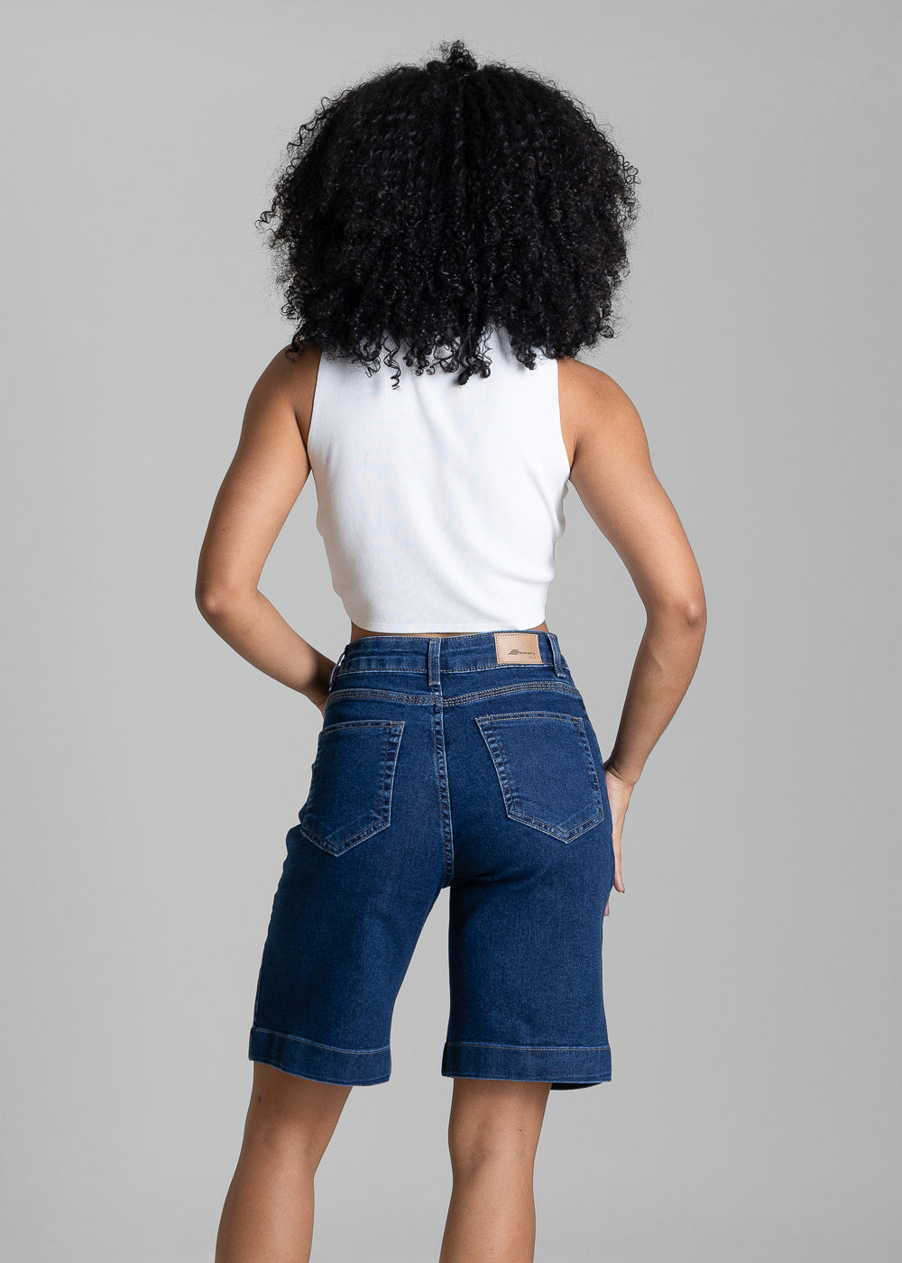 Bermuda Jeans Sawary - 284110 AZUL
