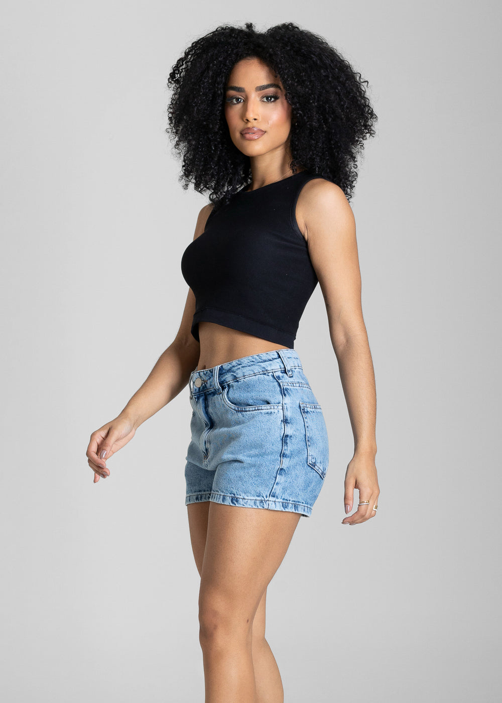 Shorts Jeans Sawary - 284130 AZUL