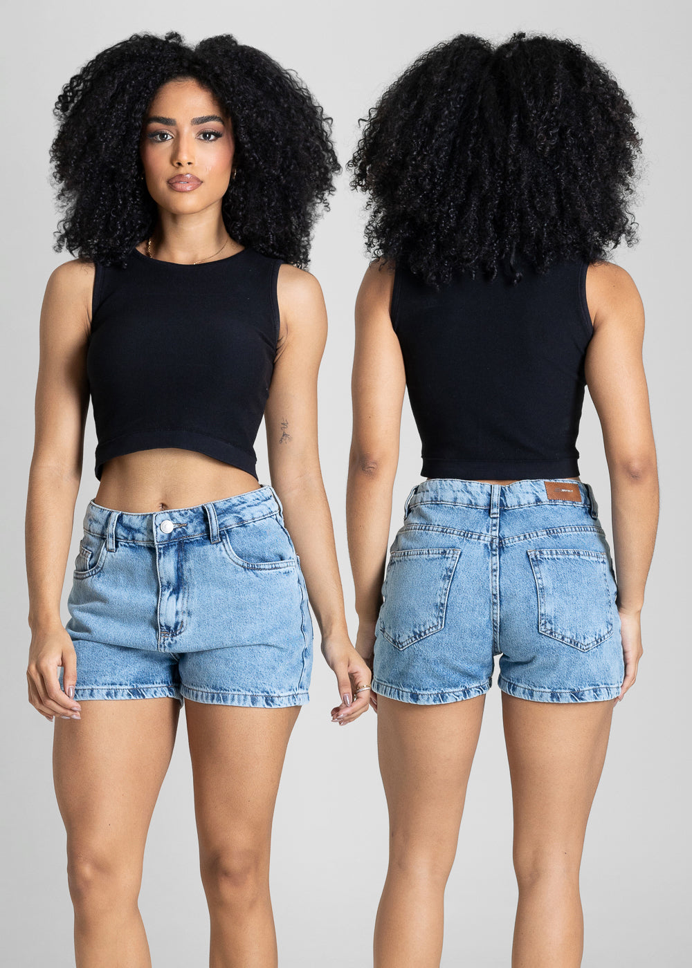 Shorts Jeans Sawary - 284130 AZUL