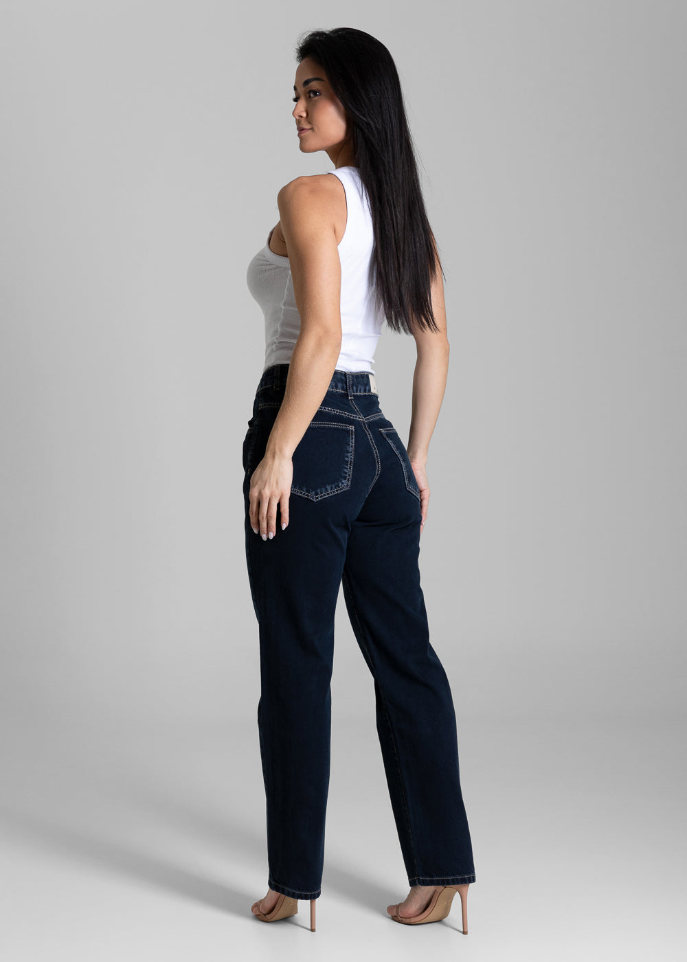 Calça Jeans Sawary Reta - 284137 AZUL