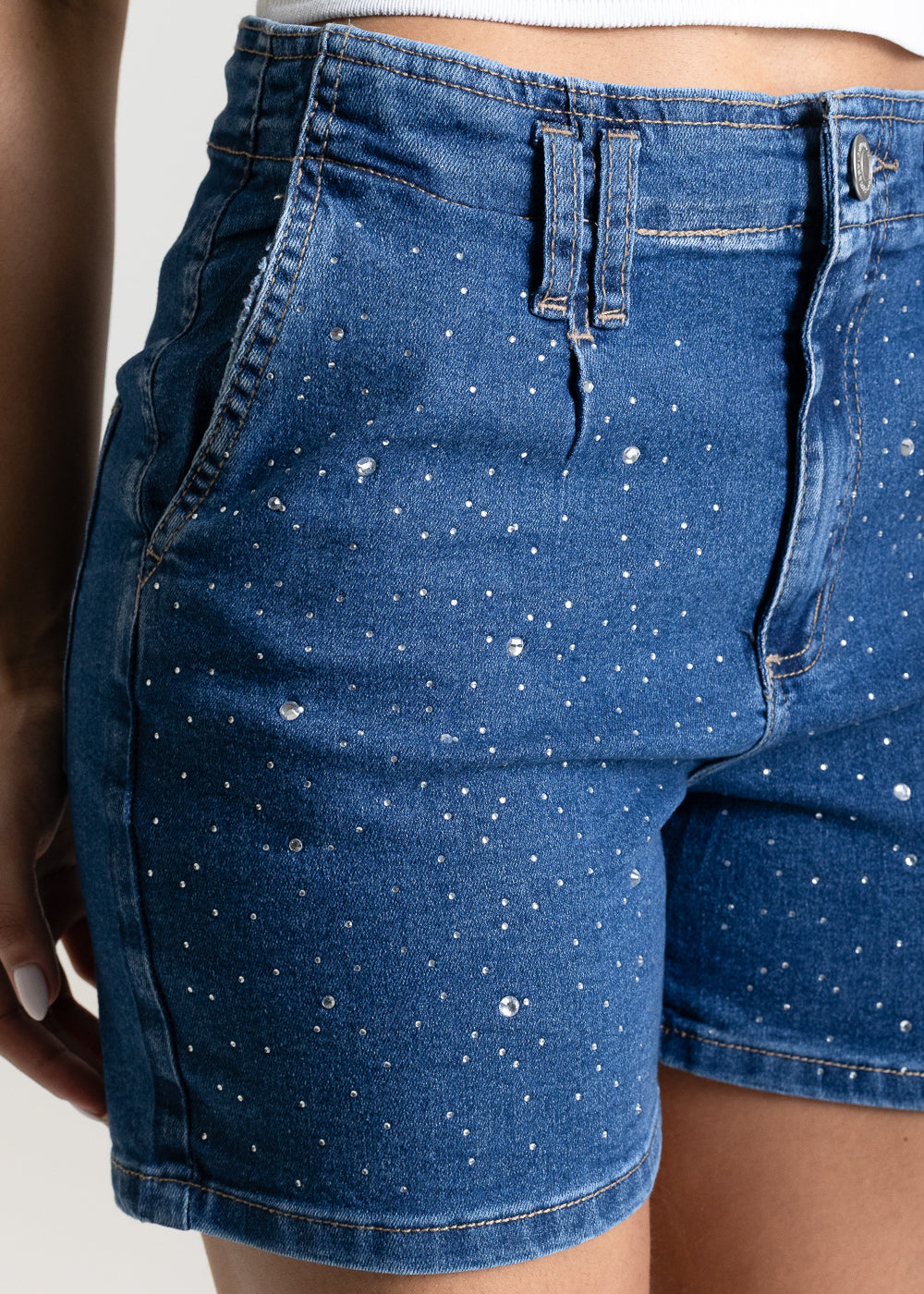 Shorts Jeans Sawary - 284146 AZUL