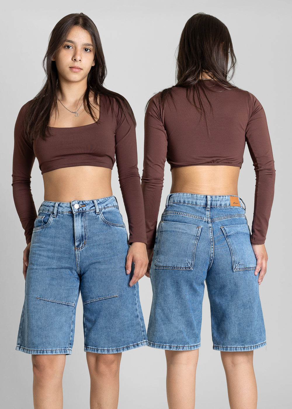 Bermuda Jeans Sawary - 284147 AZUL