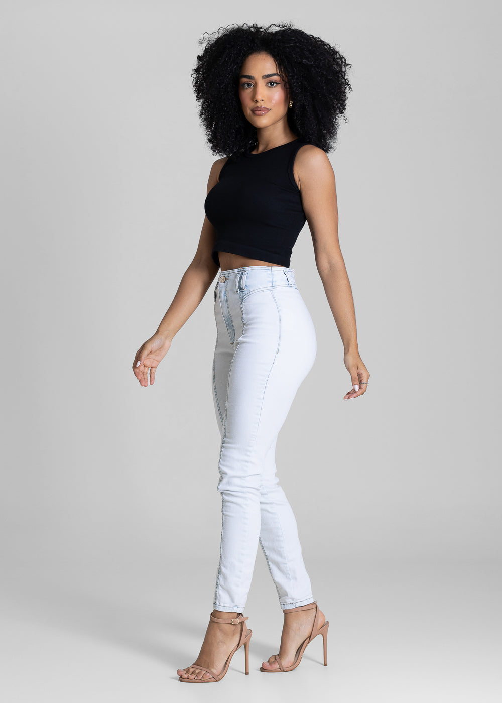 Calça Jeans Sawary Cigarrete - 284153 AZUL