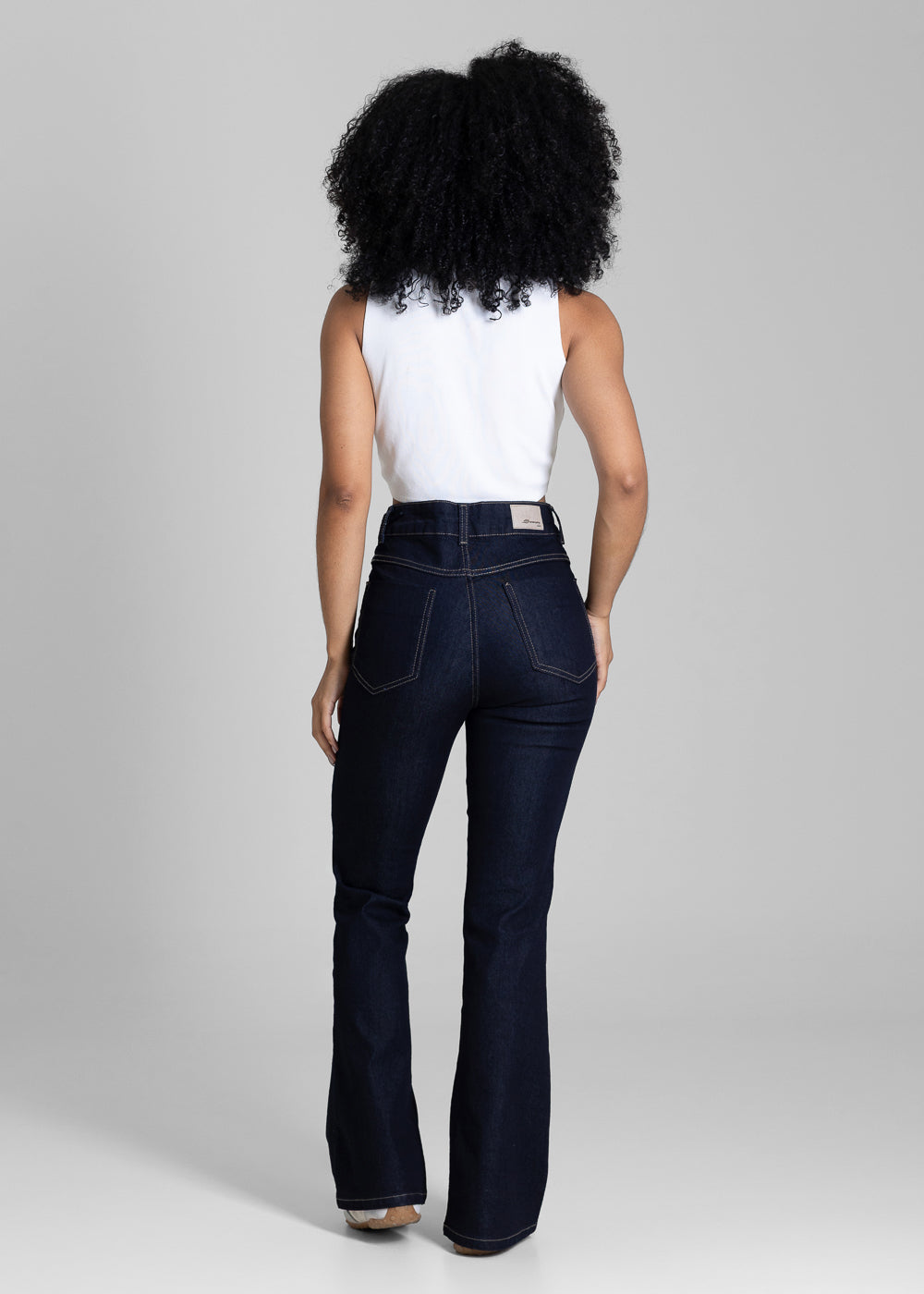 Calça Jeans Sawary Flare Petit - 284201 AZUL