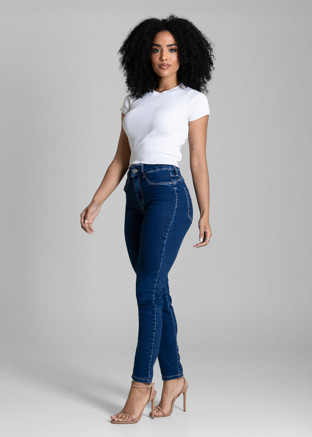 Calça Jeans Sawary Push Up - 284206 AZUL