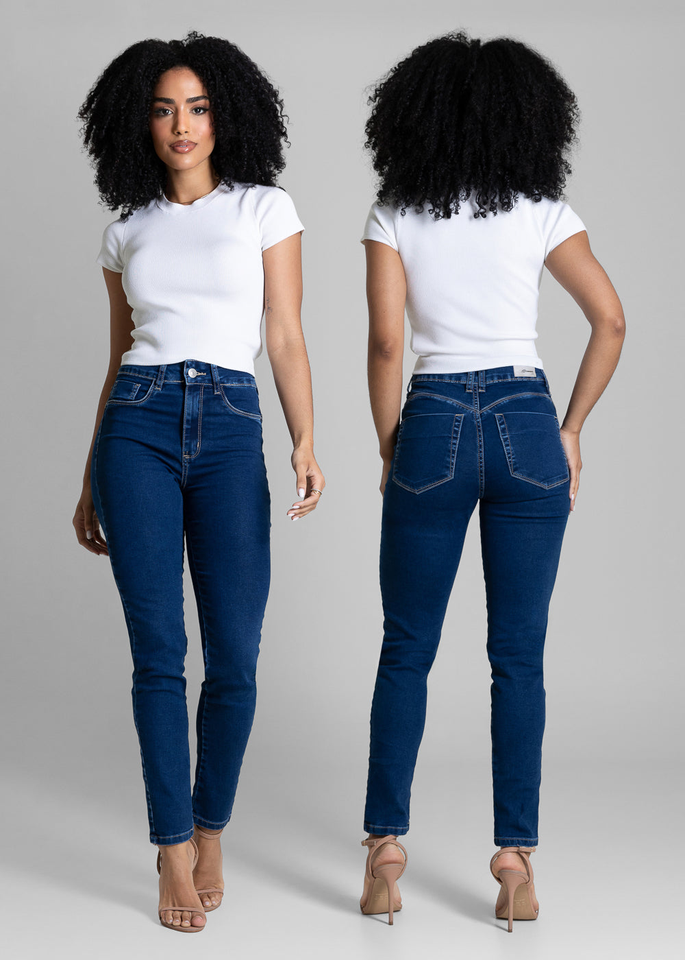 Calça Jeans Sawary Push Up - 284206 AZUL