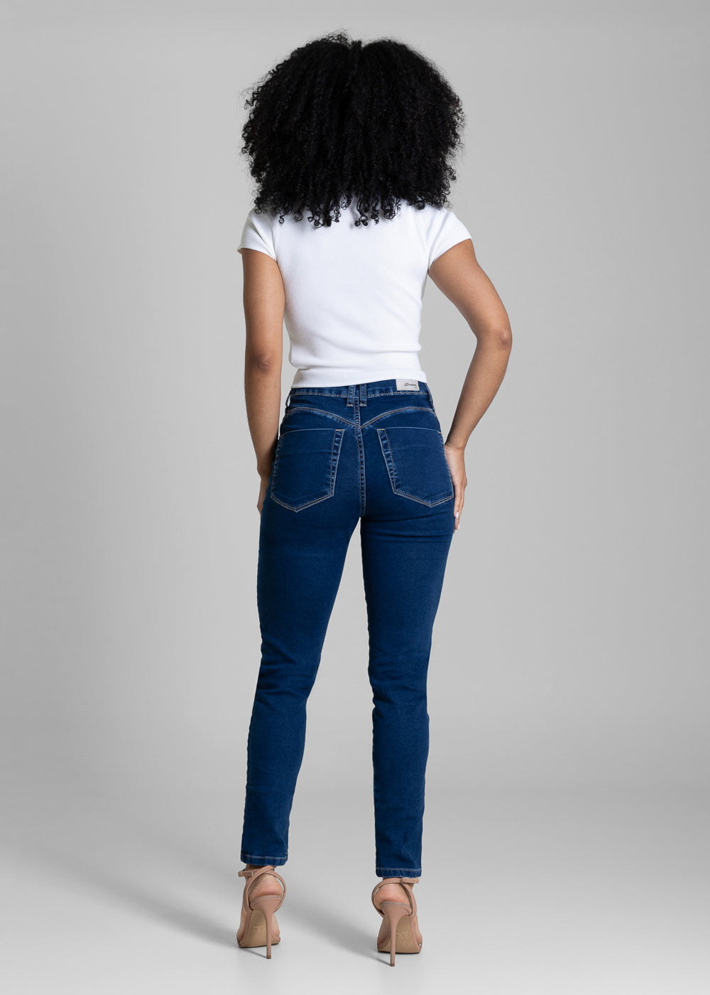 Calça Jeans Sawary Push Up - 284206 AZUL