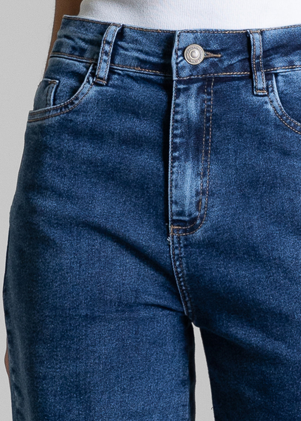 Calça Jeans Sawary Wide Leg - 284234 AZUL