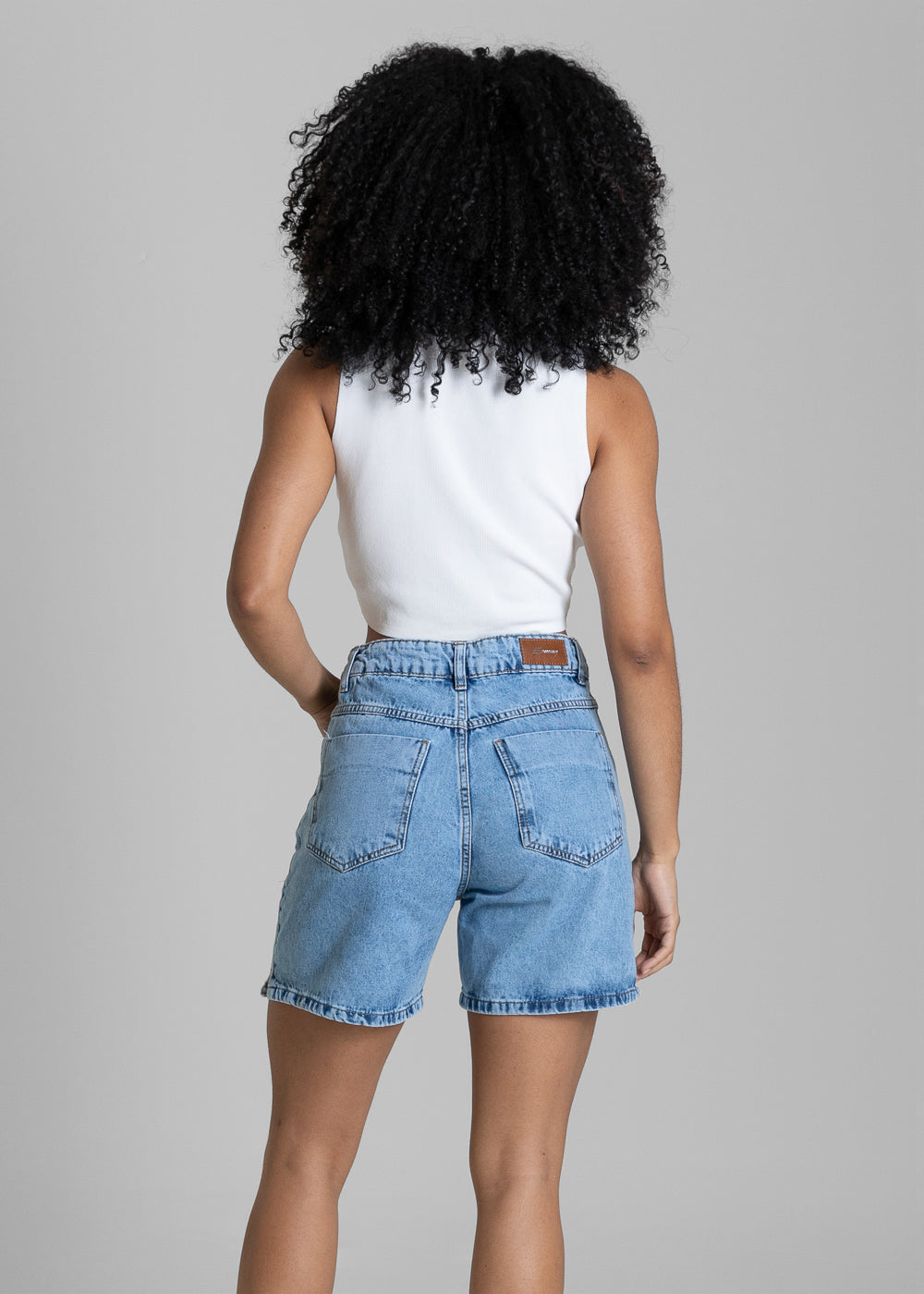 Shorts Jeans Sawary - 284245 AZUL