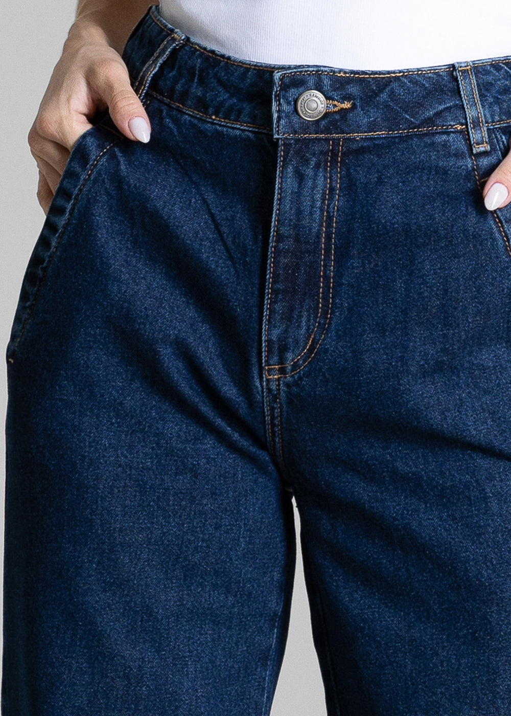 Calça Jeans Sawary Wide Leg - 284269 AZUL