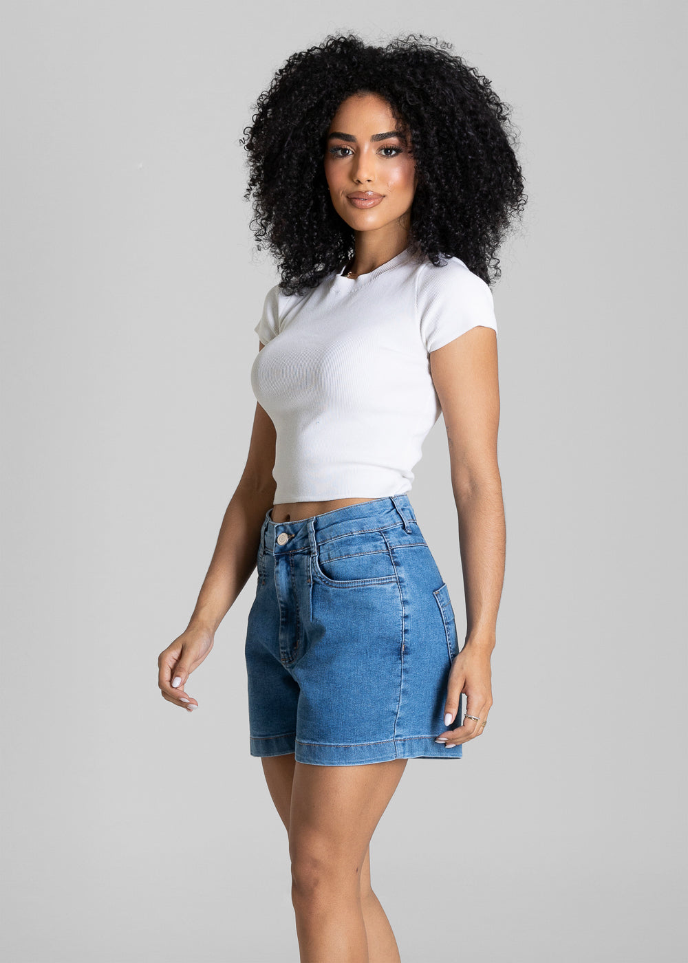 Shorts Jeans Sawary - 284292 AZUL