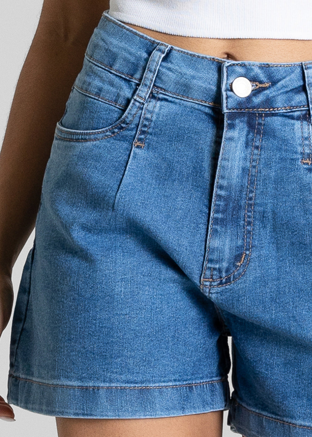 Shorts Jeans Sawary - 284292 AZUL