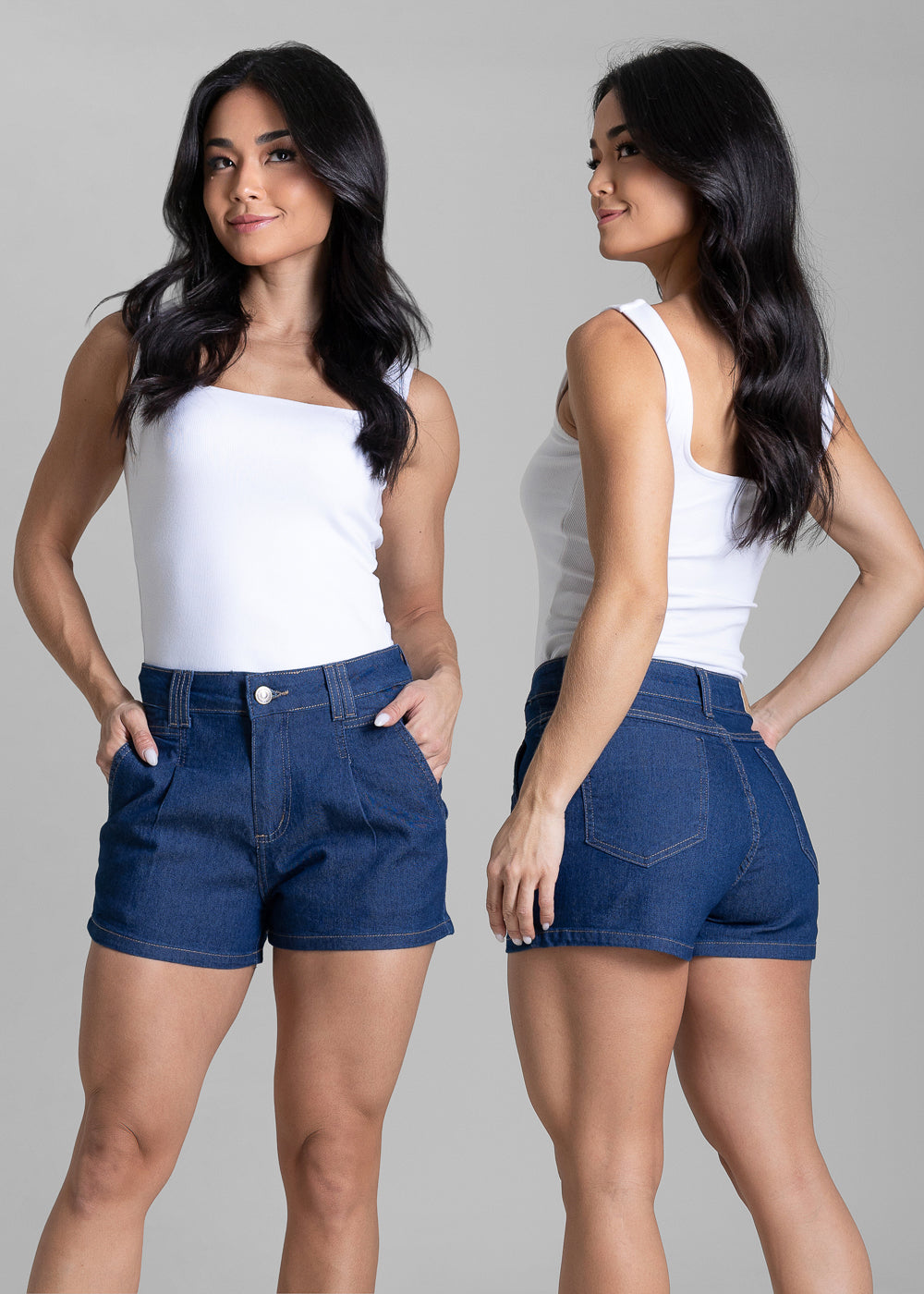 Shorts Jeans Sawary - 284294 AZUL