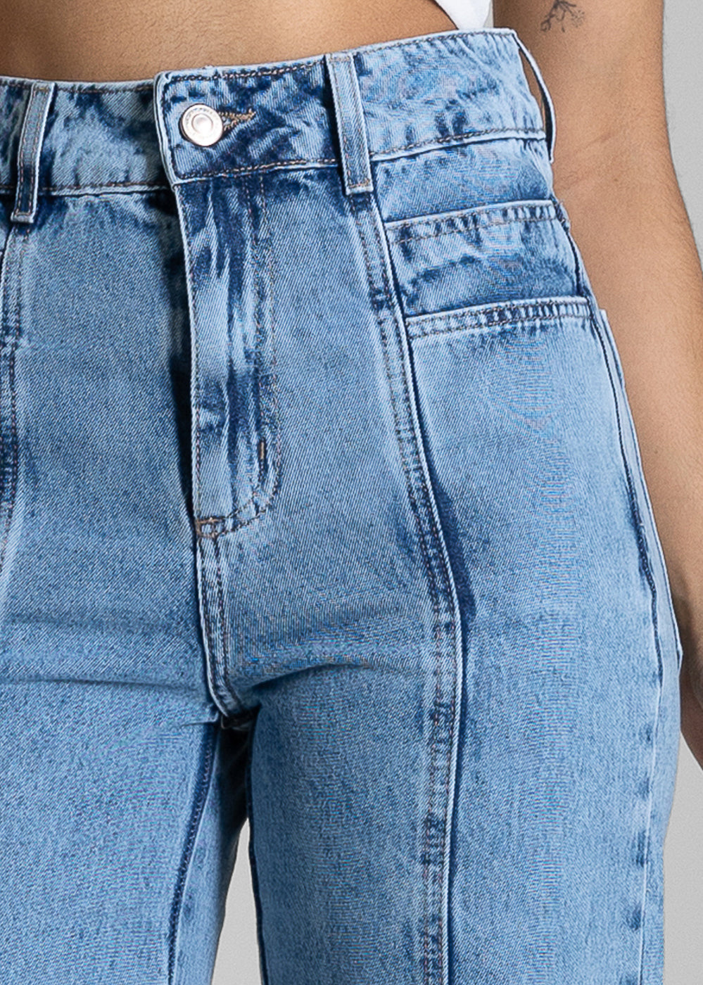 Calça Jeans Sawary Wide Leg - 284296 AZUL