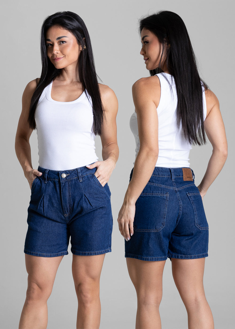 Shorts Jeans Sawary - 284335 AZUL