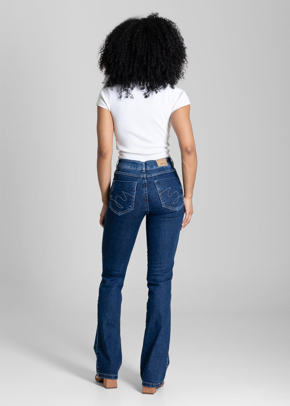 Calça Jeans Sawary Boot Cut - 284352 AZUL