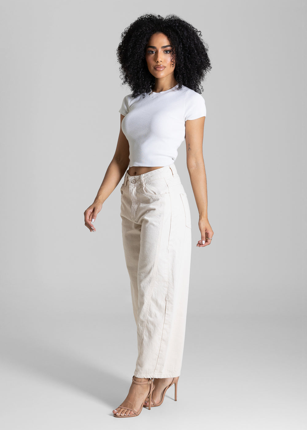 Calça Sarja Sawary Balloon - 284371 PT