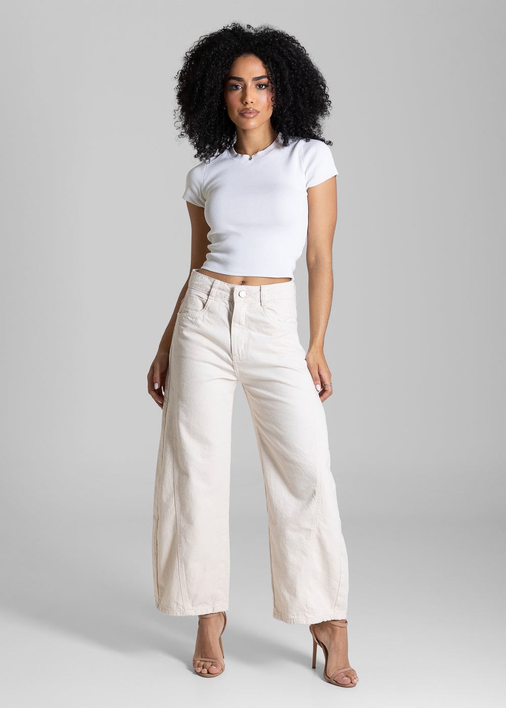 Calça Sarja Sawary Balloon - 284371 PT