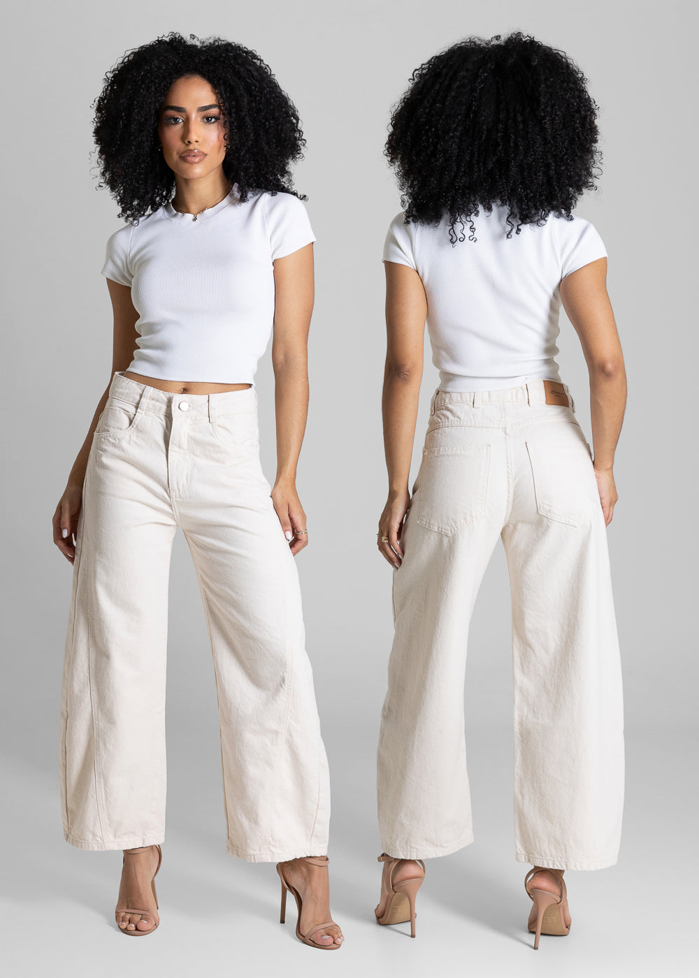 Calça Sarja Sawary Balloon - 284371 PT