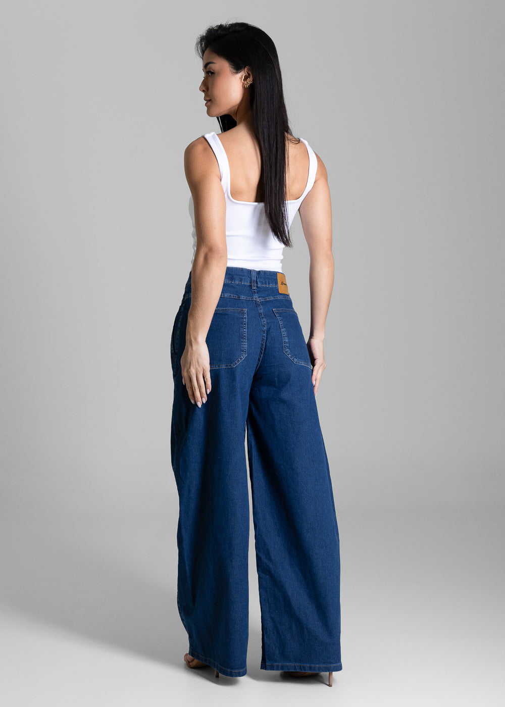Calça Jeans Sawary Balloon - 284381 AZUL