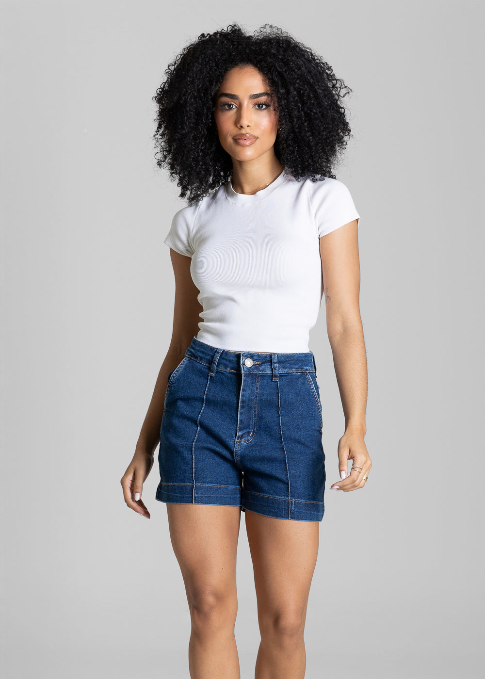 Shorts Jeans Sawary - 284426 AZUL