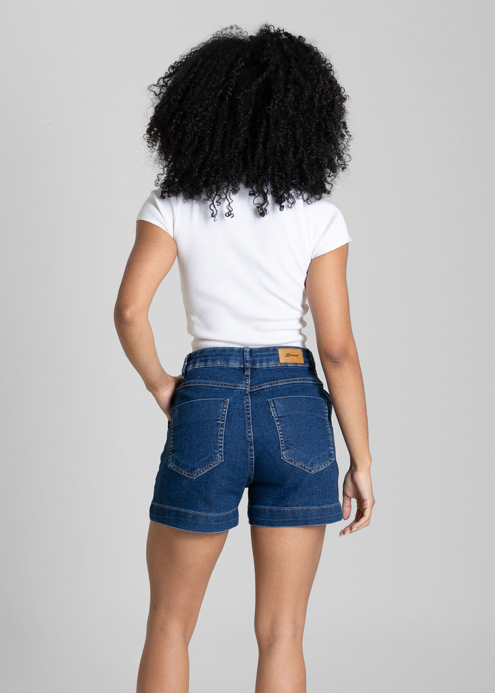 Shorts Jeans Sawary - 284426 AZUL