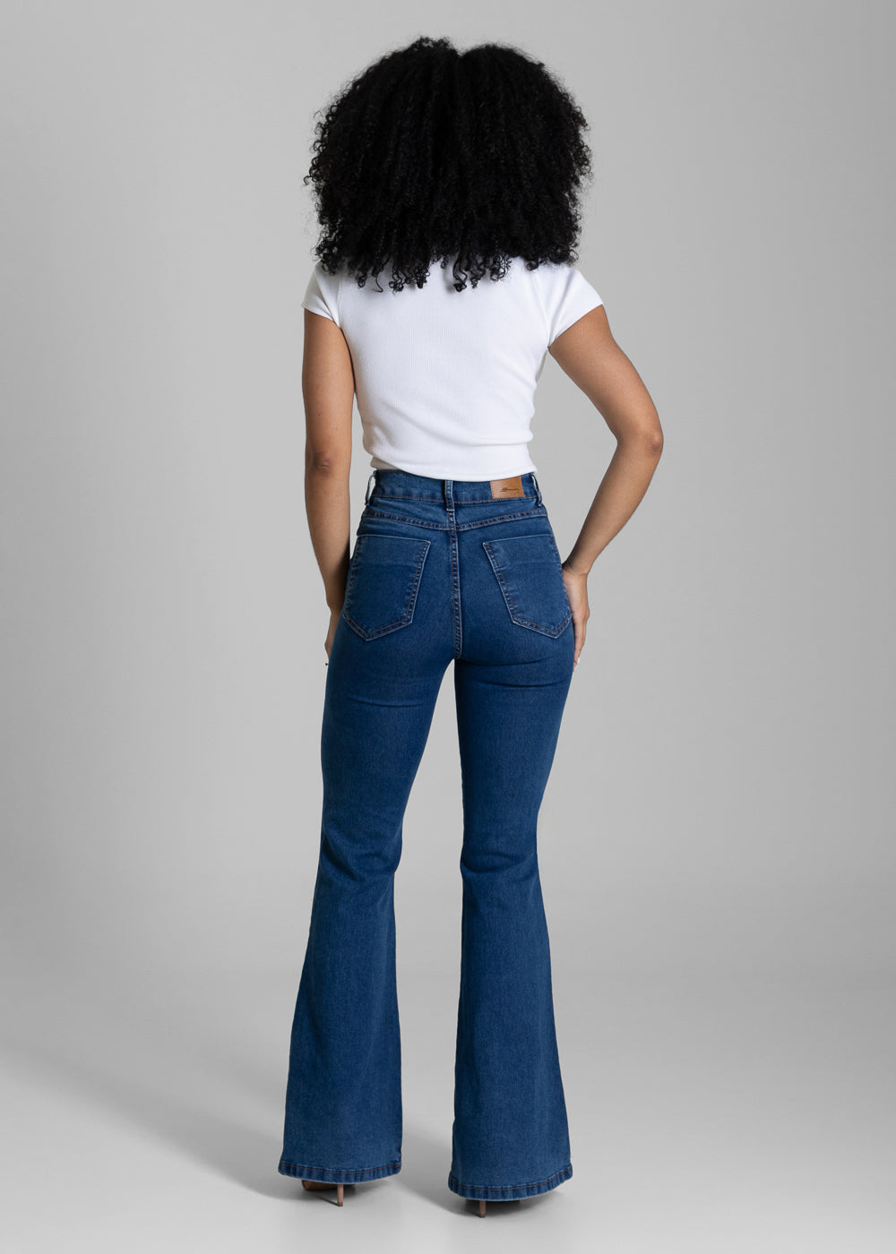 Calça Jeans Sawary Flare - 284451 AZUL