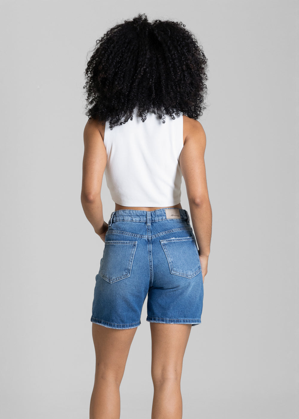 Shorts Jeans Sawary - 284517 AZUL