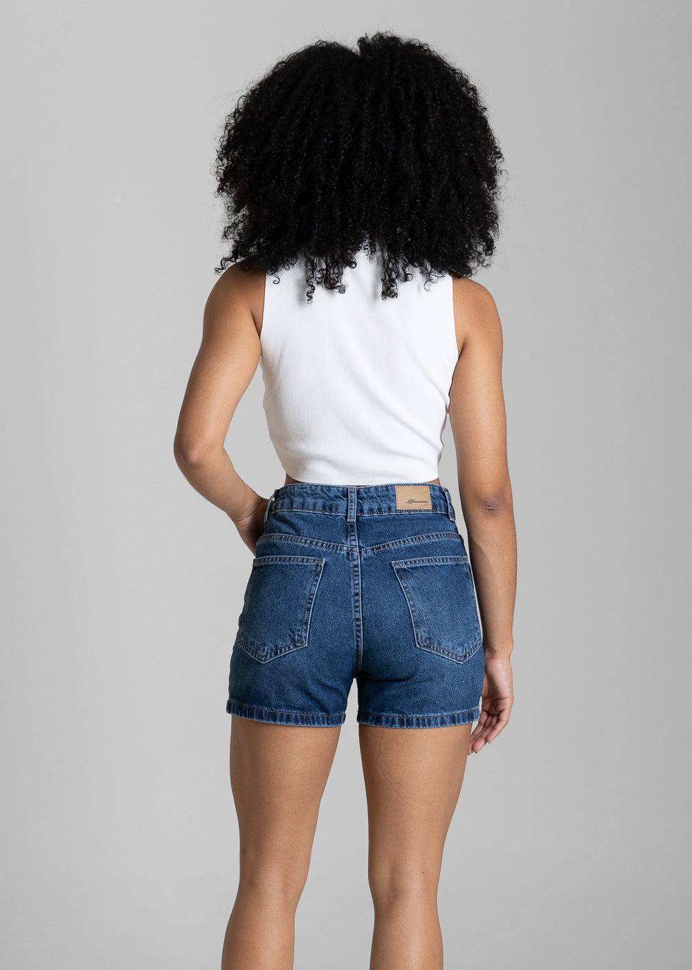 Shorts Jeans Sawary - 284528 AZUL