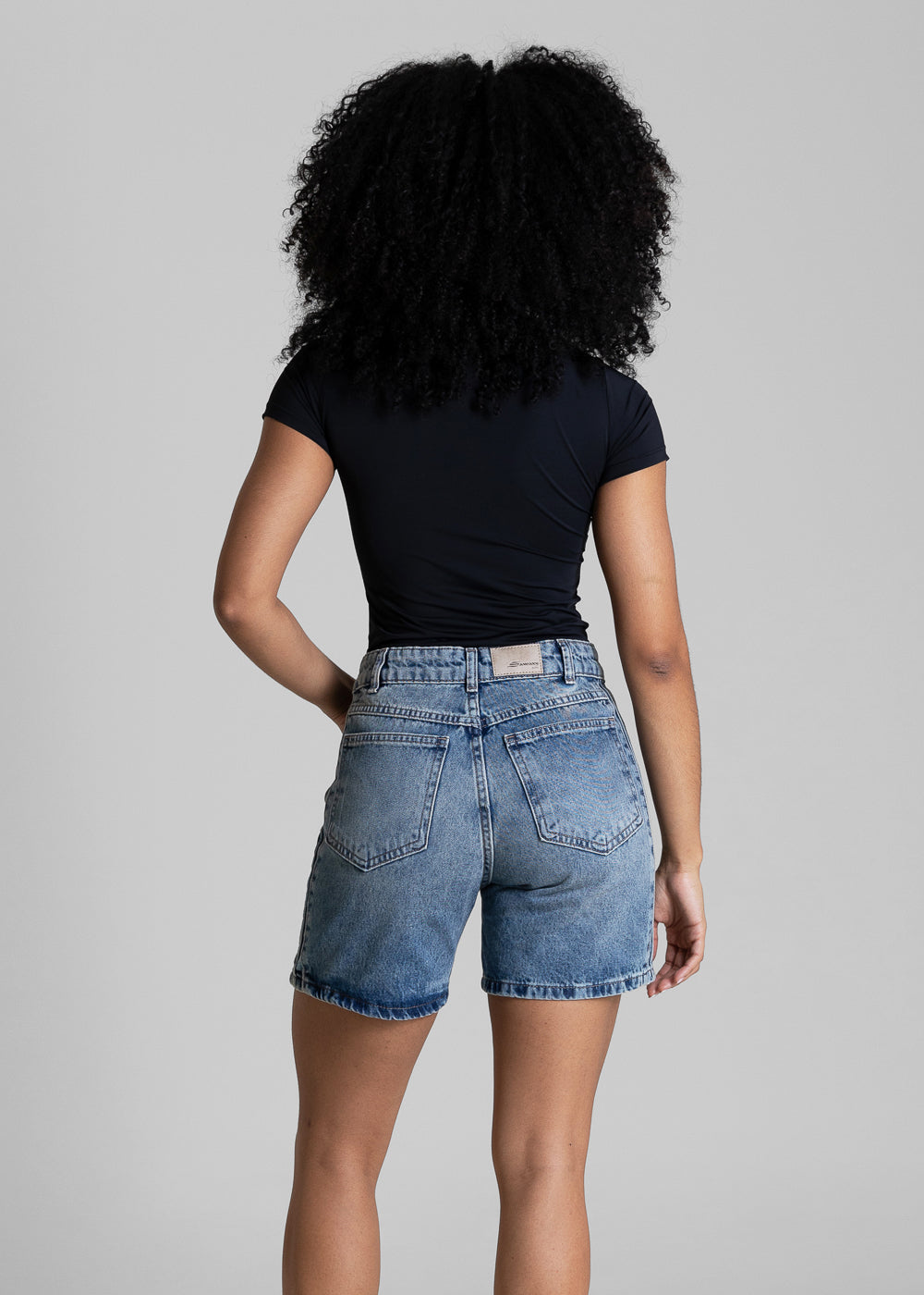 Shorts Jeans Sawary - 284545 AZUL